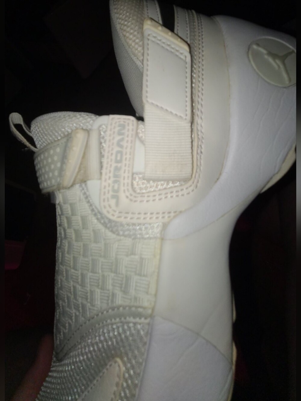 Mens Size 10 Air Jordan Trunner LX 'Triple White' - Picture 2 of 5